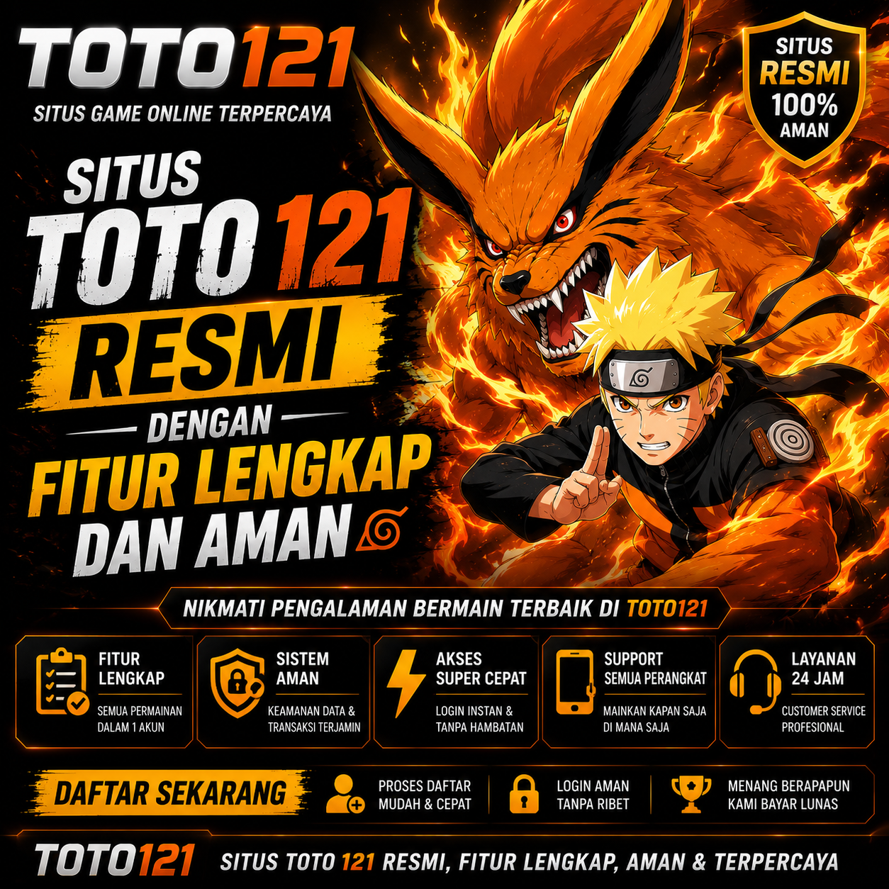 TOTO121: Situs TOTO 121 Resmi dengan Fitur Lengkap dan Aman